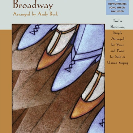 Ready to Sing Broadway book and CD 12 Showtunes Simply Arranged for Voice  Piano for Solo or Unison Singing Book  CD