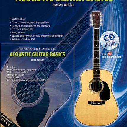 Ultimate Beginner Acoustic Guitar Basics Mega Pak Book CD  DVD