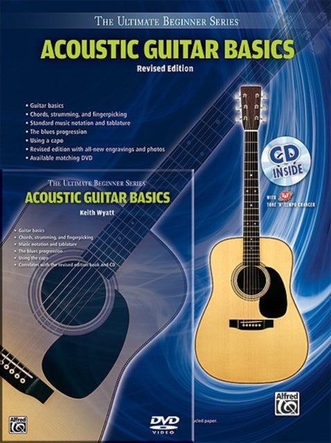 Ultimate Beginner Acoustic Guitar Basics Mega Pak Book CD  DVD