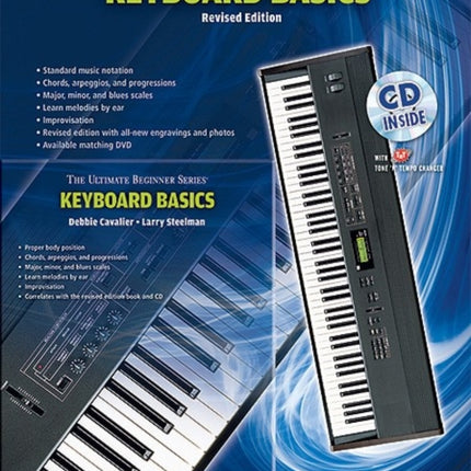 Ultimate Beginner Keyboard Basics Mega Pak Book CD  DVD