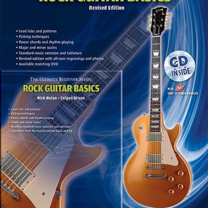 Ultimate Beginner Rock Guitar Basics Mega Pak Book CD  DVD