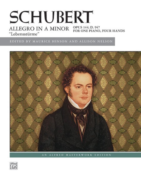 Schubert  Allegro in A Minor Op 144 Lebensstrme Alfred Masterwork Editions