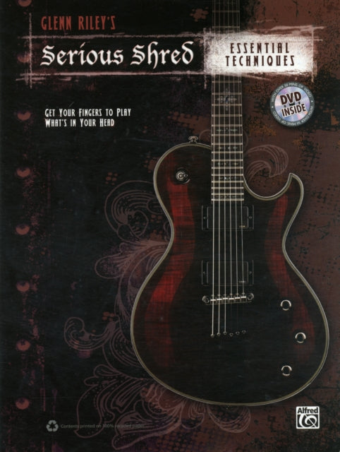 Glenn Rileys Serious Shred  Essential Techniques Book  DVD