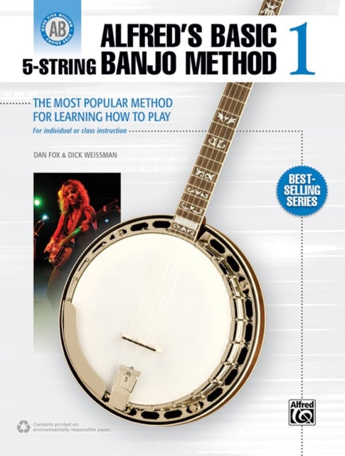 Alfreds Basic 5String Banjo Method The Most Popular Method for Learning How to Play Alfreds Basic Banjo Library