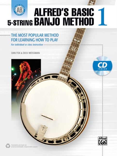 Alfreds Basic 5String Banjo Method The Most Popular Method for Learning How to Play Book  CD The Most Popular Method for Learning How to Play Book  Online Audio Alfreds Basic Banjo Library