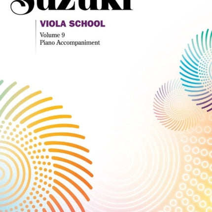 Suzuki Viola School Vol 9 Piano Acc