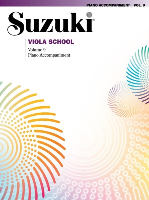 Suzuki Viola School Vol 9 Piano Acc