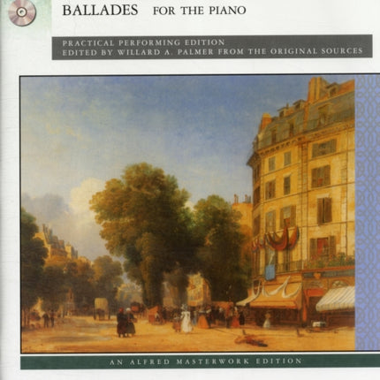 CHOPIN BALLADES FOR THE PIANO BOOK CD BY WILLARD PALMER EDAUTHORPAPERBACK