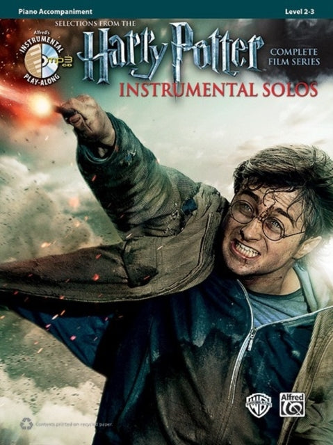 Harry Potter Instrumental Solos Piano Acc Book  CD From the Complete Film Series Alfreds Instrumental PlayAlong