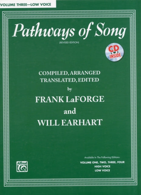 PATHWAYS OF SONG 3 LO BOOK CD BY LAFORGE FAUTHORPAPERBACK