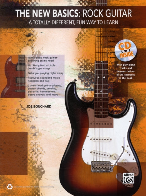 The New Basics  Rock Guitar A Totally Different Fun Way to Learn Book  CD