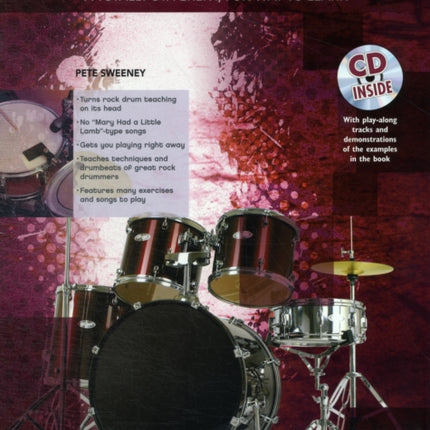 The New Basics  Rock Drums A Totally Different Fun Way to Learn Book  CD