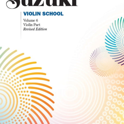 Suzuki Violin School 6 (Revised): International Edition