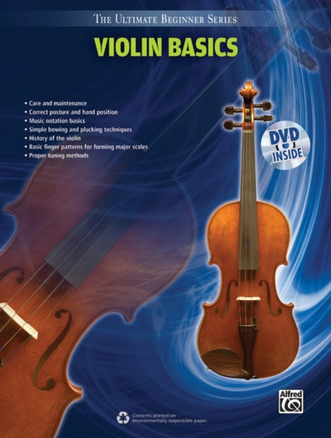 Ultimate Beginner Series Violin Basics Book  DVD