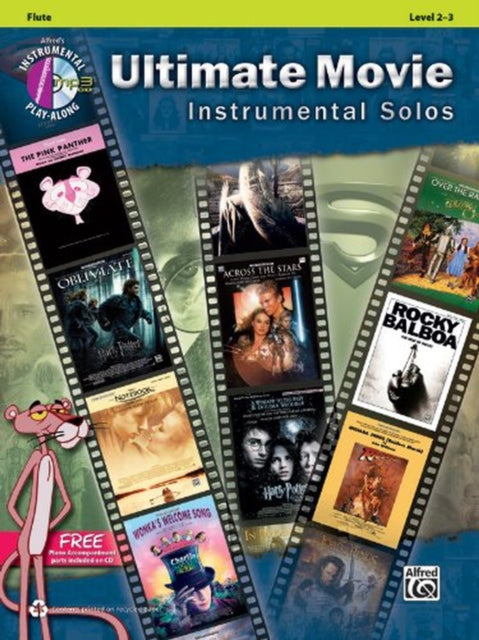 Ultimate Movie Instrumental Solos Flute Book  CD
