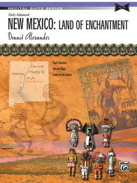 New Mexico  Land of Enchantment Sheet Recital Suite