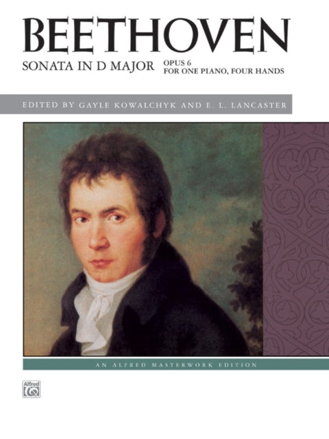 Beethoven  Sonata in D Major Op 6 Alfred Masterwork Edition