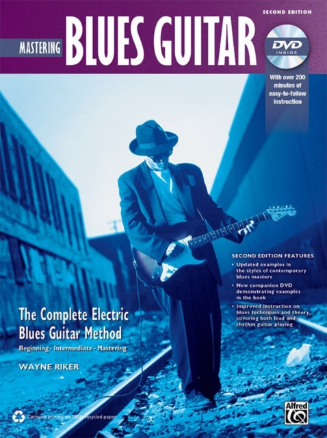 Complete Blues Guitar Method Mastering Blues Guitar Book  DVD Complete Method