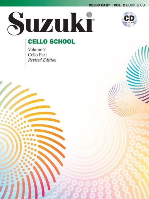 Suzuki Cello School Vol 2 Rev BookCD