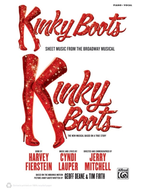 Kinky Boots  Sheet Music from the Broadway Musical PianoVocalGuitar