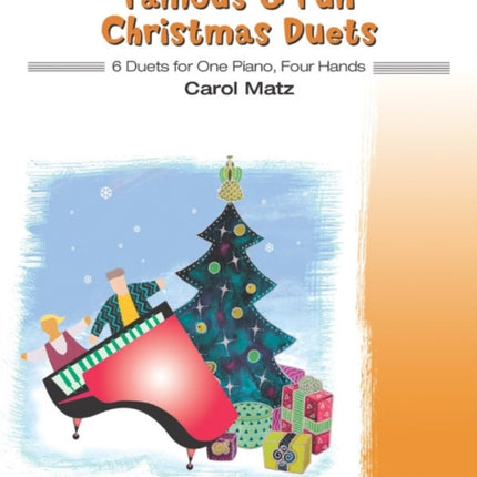 Famous  Fun Christmas Duets Bk 3 6 Duets for One Piano Four Hands Famous  Fun Bk 3