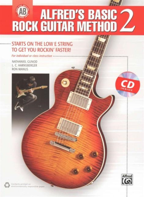 AlfredS Basic Rock Guitar Method 2 Starts on the Low E String to Get You Rockin Faster Starts on the Low E String to Get You Rockin Faster Book  CD BK 2 Alfreds Basic Guitar Library