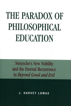 The Paradox of Philosophical Education