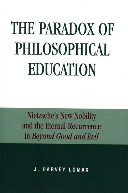 The Paradox of Philosophical Education
