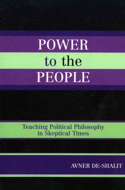 Power to the People Teaching Political Philosophy
