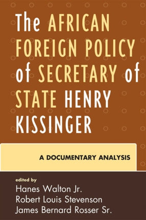 The African Foreign Policy of Secretary of State