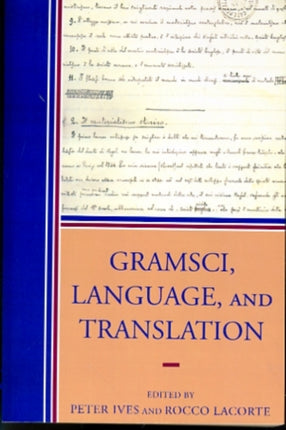 Gramsci Language and Translation