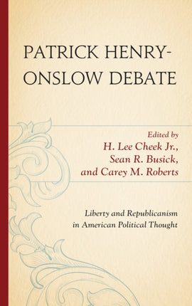 Patrick HenryOnslow Debate