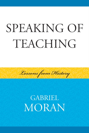 Speaking of Teaching