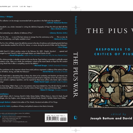 The Pius War Responses to the Critics of Pius XII