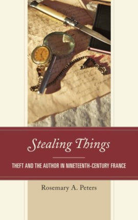 Stealing Things Theft and the Author in