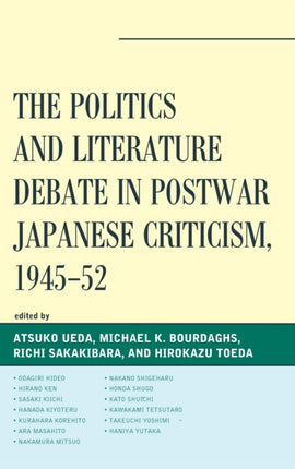 The Politics and Literature Debate in Postwar