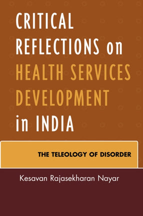 Critical Reflections on Health Services