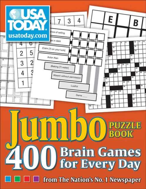 USA Today Jumbo Puzzle Book: 400 Brain Games for Every Day