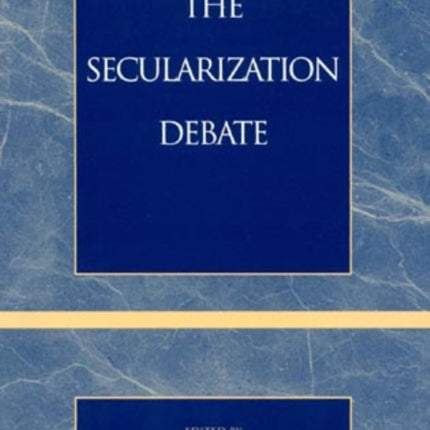 The Secularization Debate