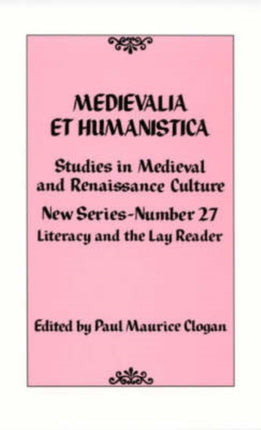 Medievalia et Humanistica No. 27