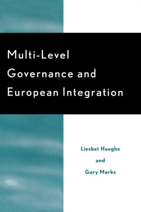 MultiLevel Governance and European Integration