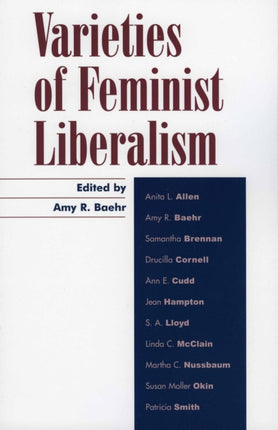 Varieties of Feminist Liberalism Feminist