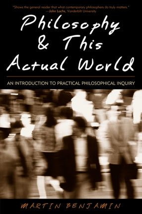 Philosophy  This Actual World