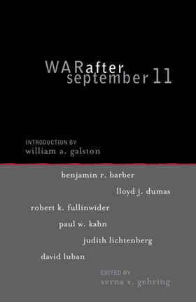 War After September 11 Institute for Philosophy