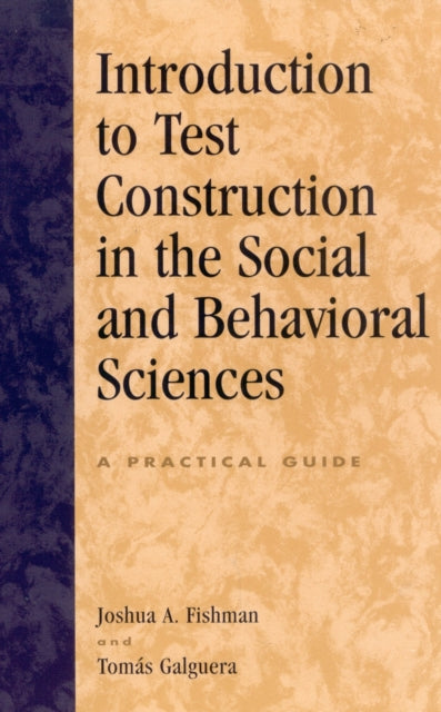 Introduction to Test Construction in the Social