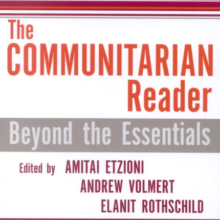 The Communitarian Reader