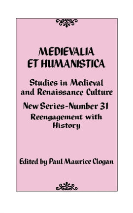 Medievalia et Humanistica Studies in Medieval and