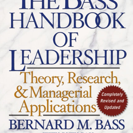 The Bass Handbook of Leadership
