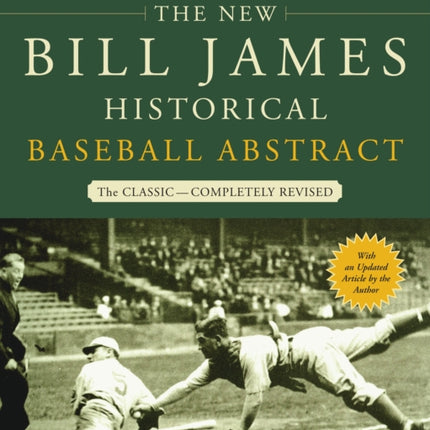 The New Bill James Historical Baseball Abstract