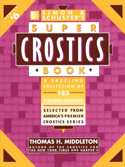 Simon  Schuster Super Crostics Book 6
